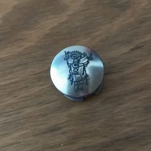 Nickel Button Cover